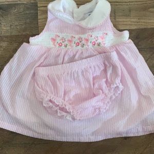 Dress with matching bloomers